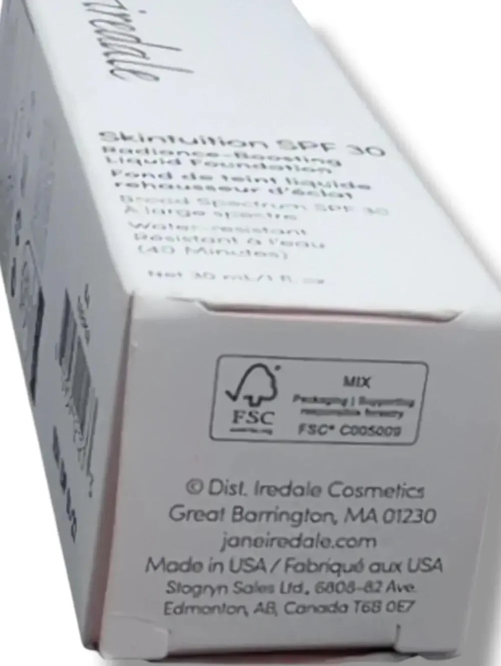 Jane Iredale Skintuition SPF30 Liquid Foundation 84 Deeper‎ Deep 30mL Vegan Glow